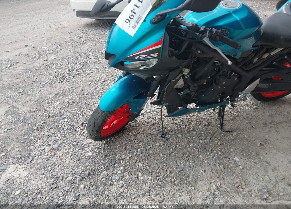 2021 YAMAHA YZFR3 A VIN: MH3RH18Y9MK006746