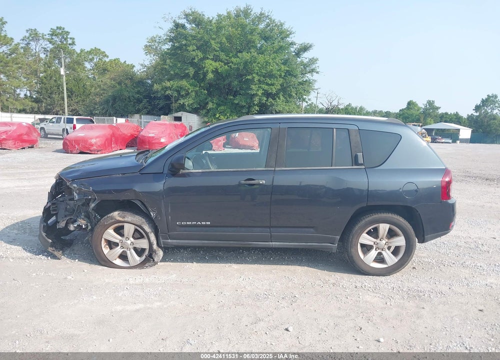 2014 JEEP COMPASS SPORT VIN: 1C4NJCBB1ED737257