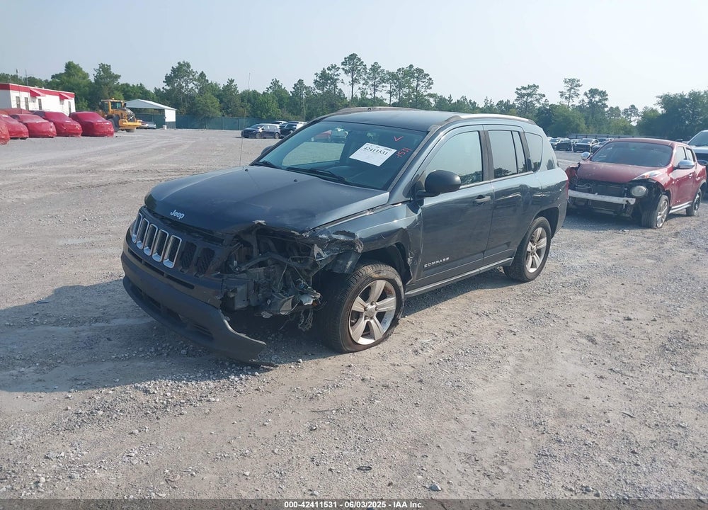 2014 JEEP COMPASS SPORT VIN: 1C4NJCBB1ED737257