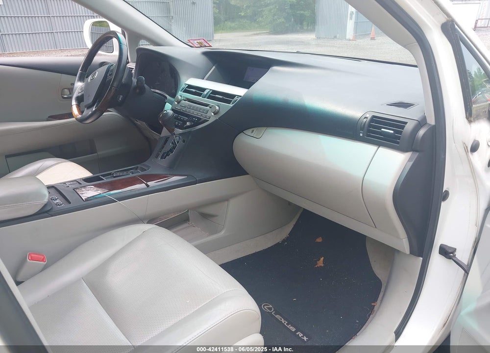 2010 LEXUS RX 350 VIN: 2T2BK1BA9AC034326