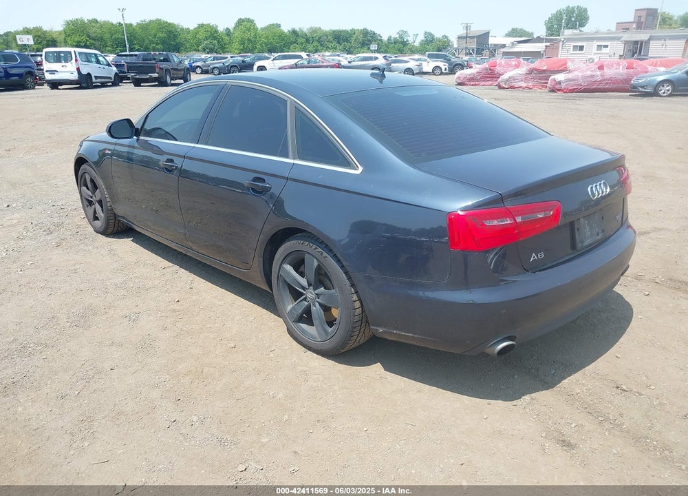 2012 AUDI A6 VIN: WAUGGAFC8CN175070
