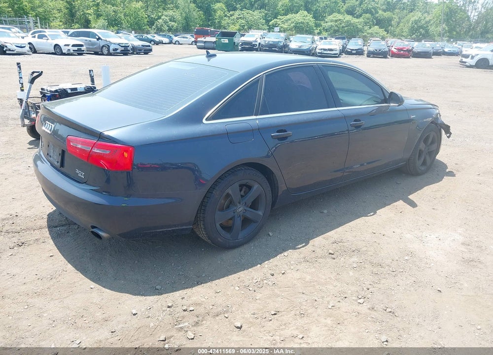 2012 AUDI A6 VIN: WAUGGAFC8CN175070