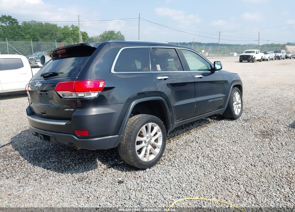 2017 JEEP GRAND CHEROKEE VIN: 1C4RJFBG7HC624261