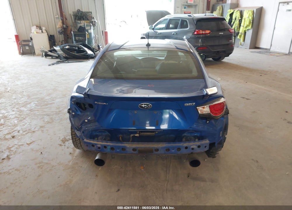 2013 SUBARU BRZ LIMITED VIN: JF1ZCAC14D1605993