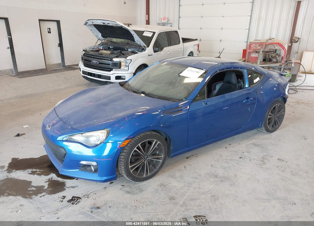 2013 SUBARU BRZ LIMITED VIN: JF1ZCAC14D1605993