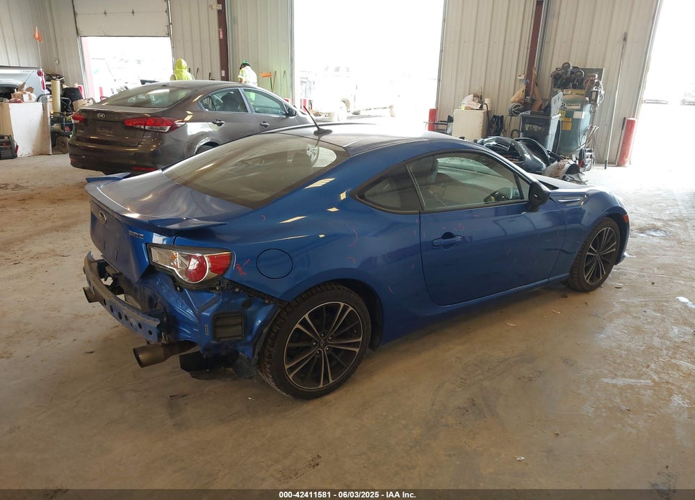 2013 SUBARU BRZ LIMITED VIN: JF1ZCAC14D1605993