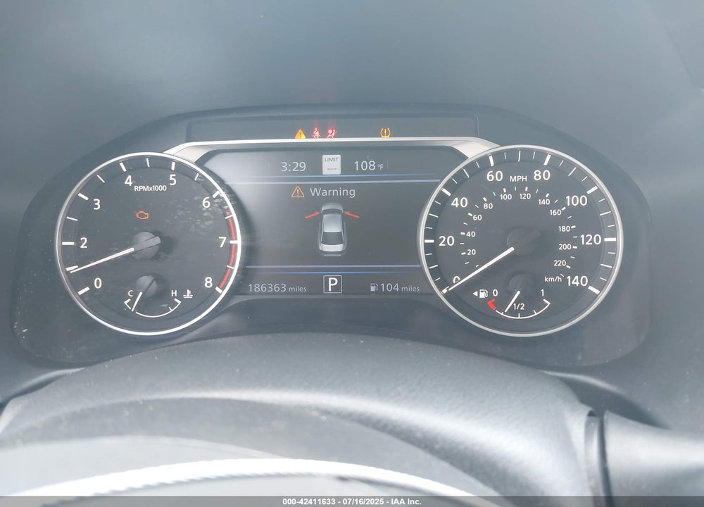 2019 NISSAN ALTIMA VIN: 1N4BL4FV0KC108412