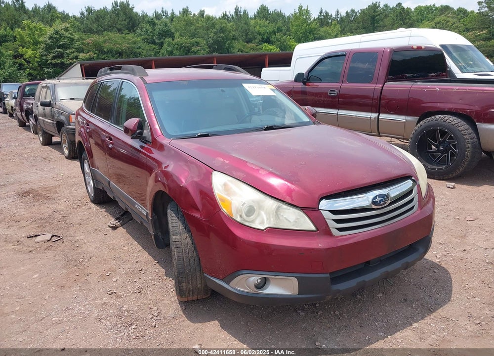 2011 SUBARU OUTBACK 2.5I PREMIUM VIN: 4S4BRBBC3B3387402