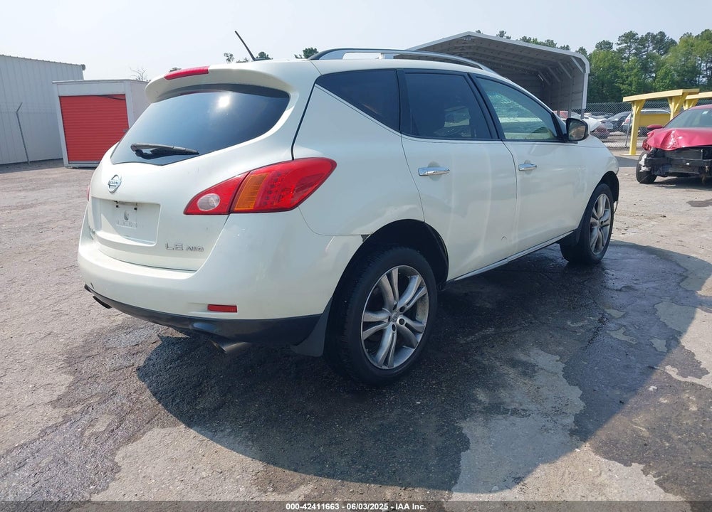 2009 NISSAN MURANO VIN: JN8AZ18W79W102421