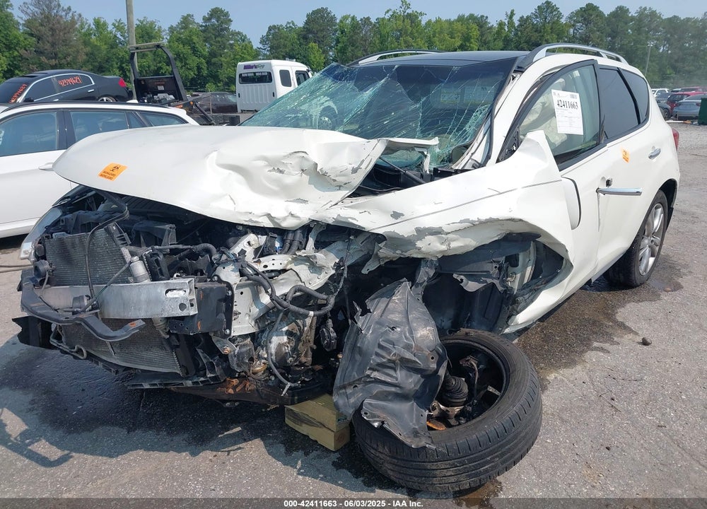 2009 NISSAN MURANO VIN: JN8AZ18W79W102421