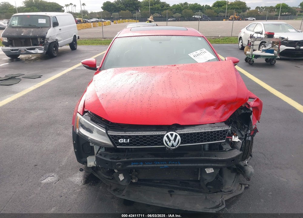 2013 VOLKSWAGEN JETTA GLI AUTOBAHN VIN: 3VW567AJ7DM405874