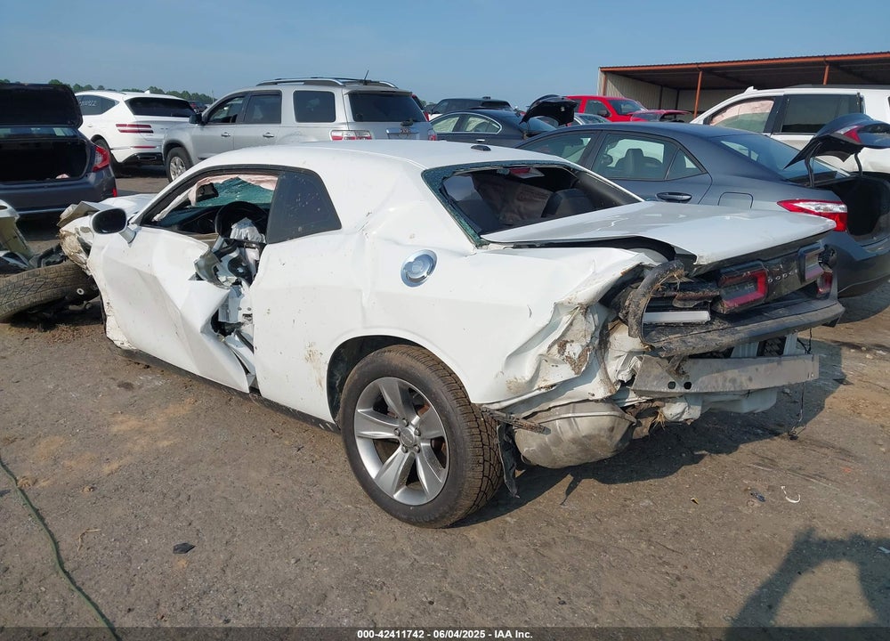 2016 DODGE CHALLENGER SXT VIN: 2C3CDZAGXGH344754