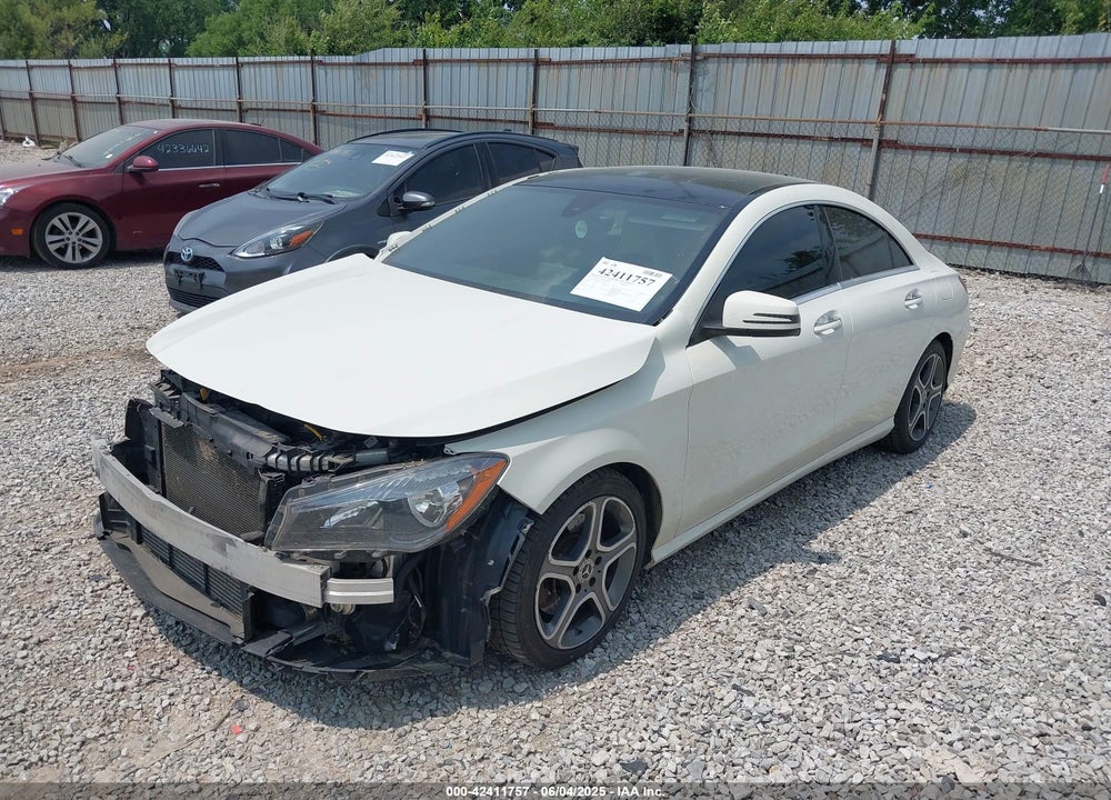 2018 MERCEDES-BENZ CLA 250 VIN: WDDSJ4GB2JN521610