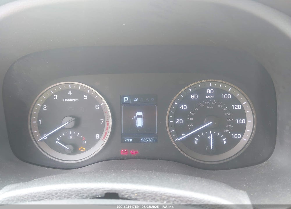 2017 HYUNDAI TUCSON VIN: KM8J33A46HU450394
