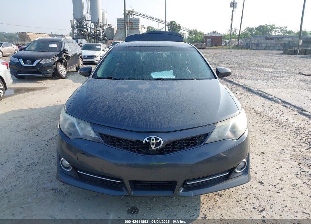 2012 TOYOTA CAMRY SE VIN: 4T1BF1FK9CU596787