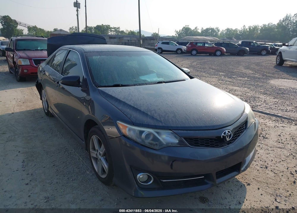 2012 TOYOTA CAMRY SE VIN: 4T1BF1FK9CU596787