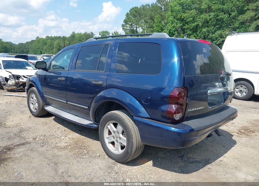 2005 DODGE DURANGO LIMITED VIN: 1D4HB58D25F544511
