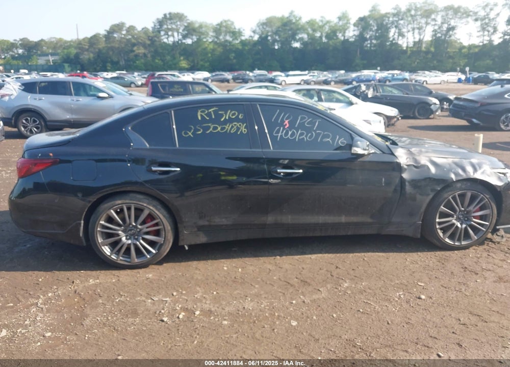 2021 INFINITI Q50 RED SPORT 400 AWD VIN: JN1FV7DR6MM880572