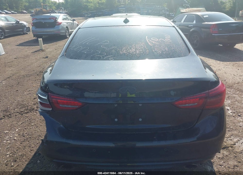 2021 INFINITI Q50 RED SPORT 400 AWD VIN: JN1FV7DR6MM880572