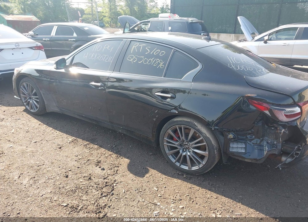 2021 INFINITI Q50 RED SPORT 400 AWD VIN: JN1FV7DR6MM880572