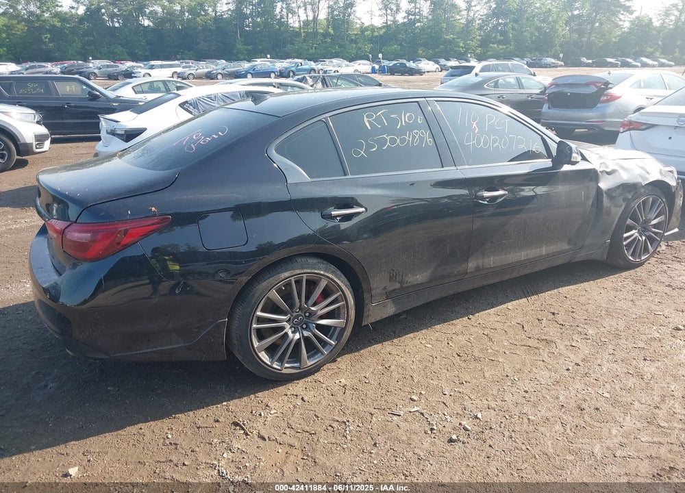 2021 INFINITI Q50 RED SPORT 400 AWD VIN: JN1FV7DR6MM880572