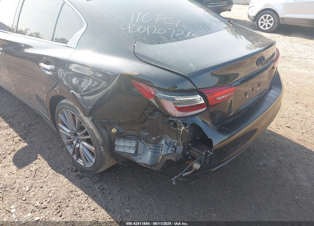 2021 INFINITI Q50 RED SPORT 400 AWD VIN: JN1FV7DR6MM880572