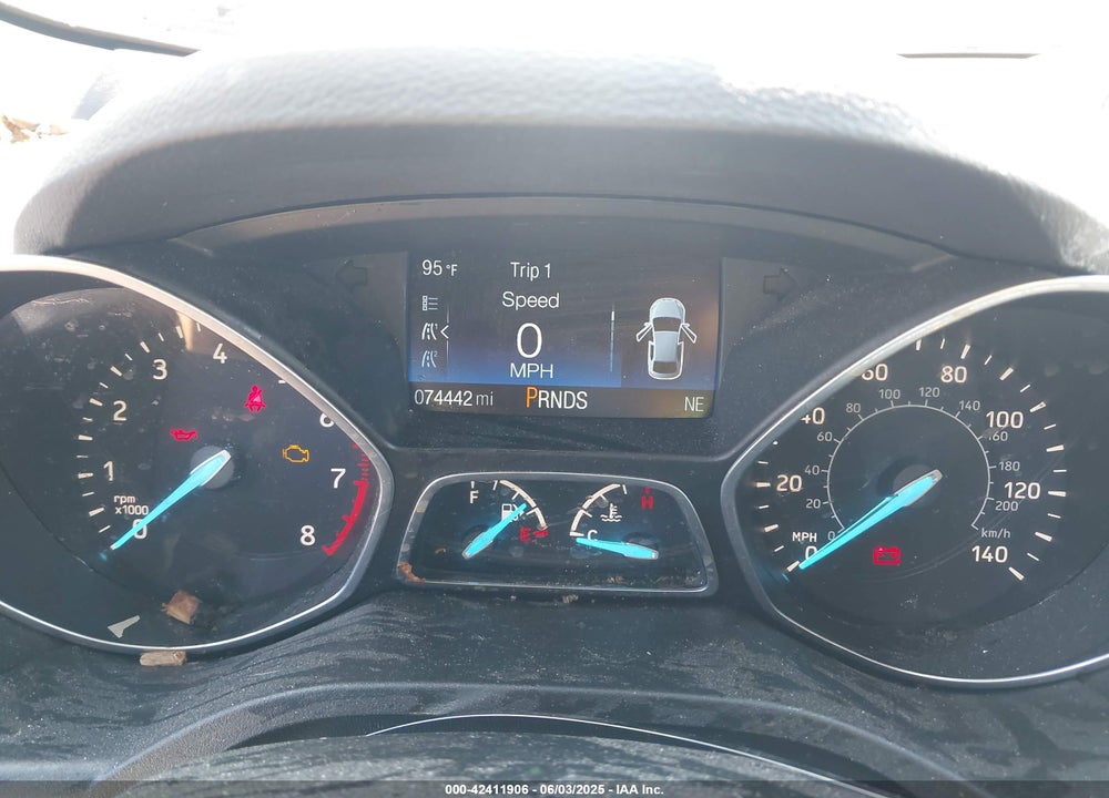 2017 FORD ESCAPE SE VIN: 1FMCU9G93HUB67348