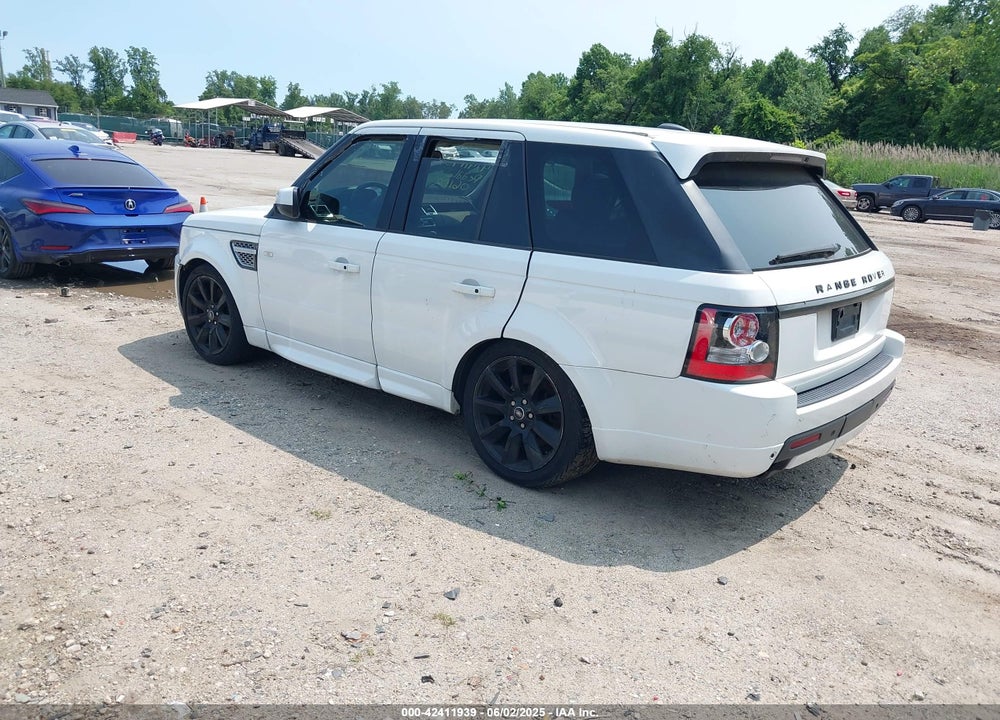 2013 LAND ROVER RANGE ROVER SPORT VIN: SALSF2D47DA796125