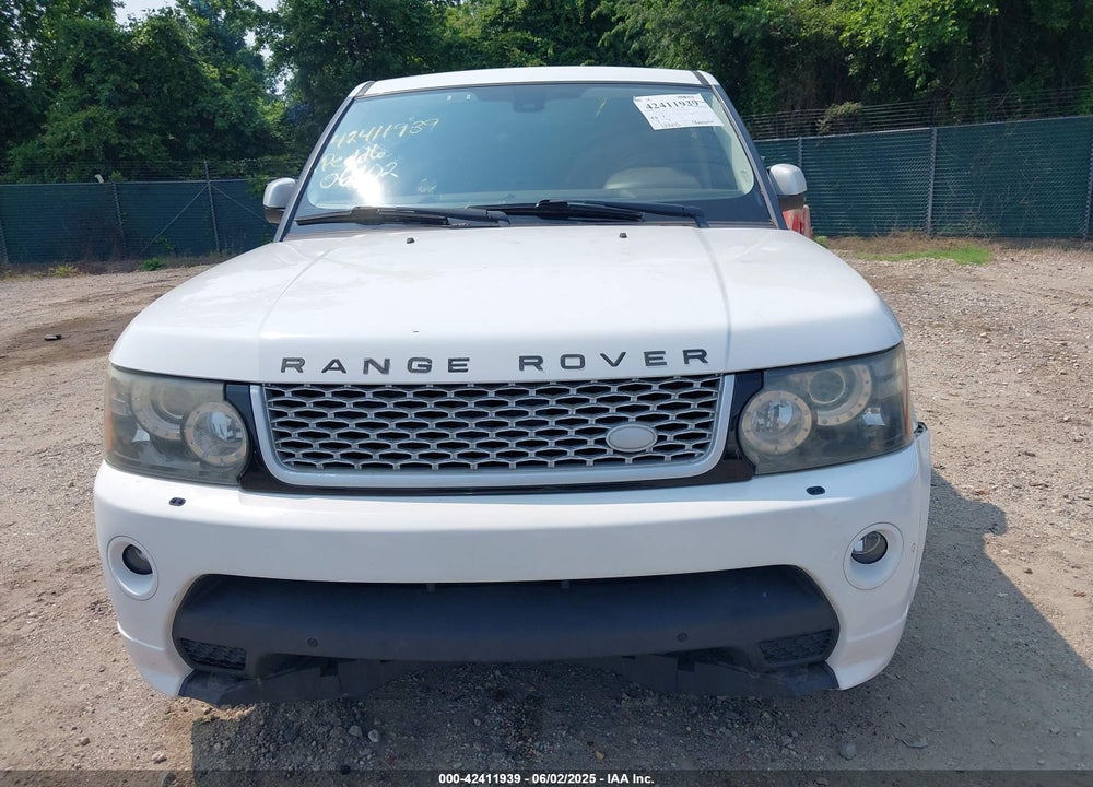 2013 LAND ROVER RANGE ROVER SPORT VIN: SALSF2D47DA796125