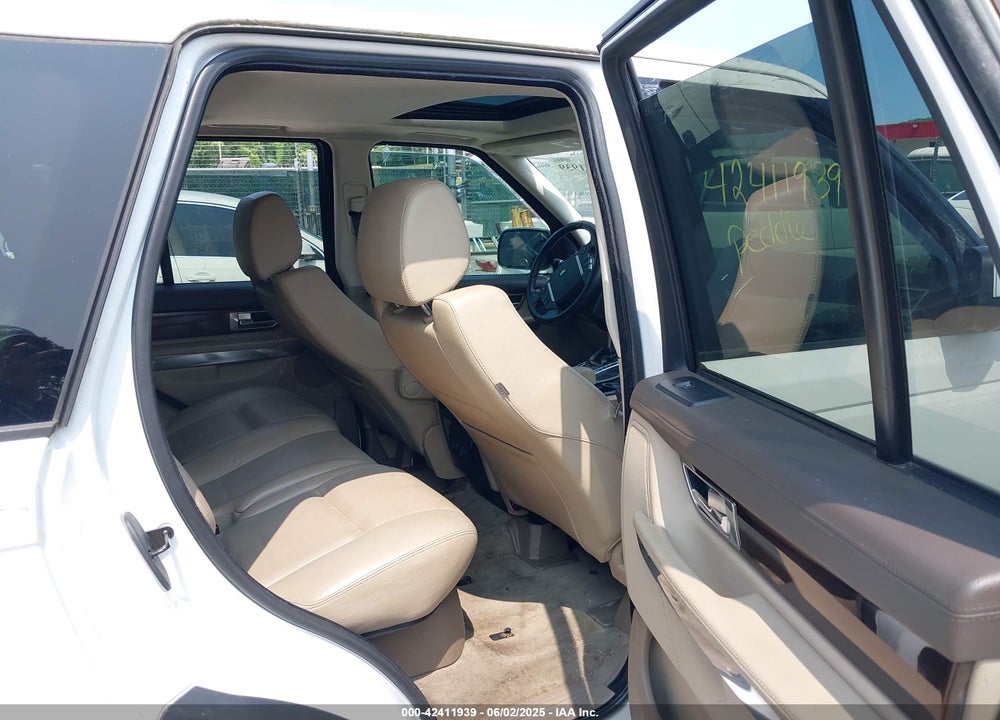 2013 LAND ROVER RANGE ROVER SPORT VIN: SALSF2D47DA796125