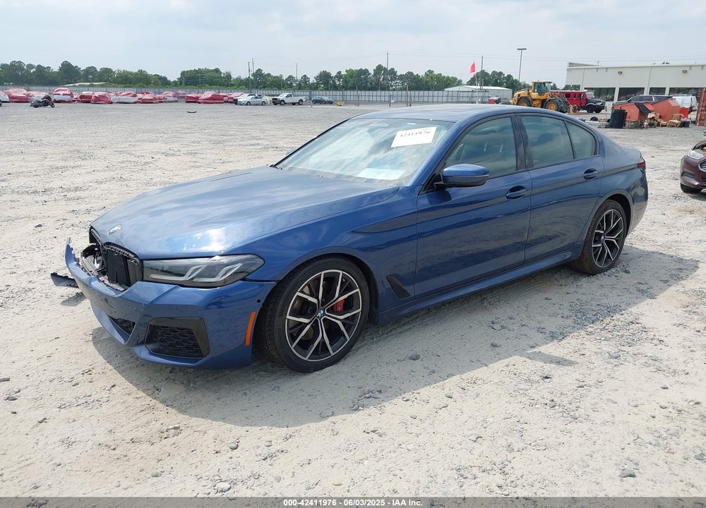 2022 BMW 5 SERIES VIN: WBA53BH01NWX80847