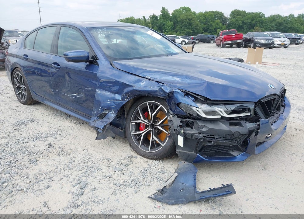 2022 BMW 5 SERIES VIN: WBA53BH01NWX80847