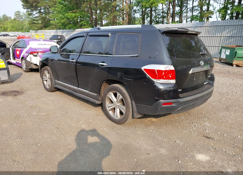 2011 TOYOTA HIGHLANDER VIN: 5TDDK3EH5BS087809