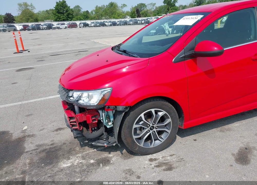 2019 CHEVROLET SONIC VIN: 1G1JD6SBXK4135954