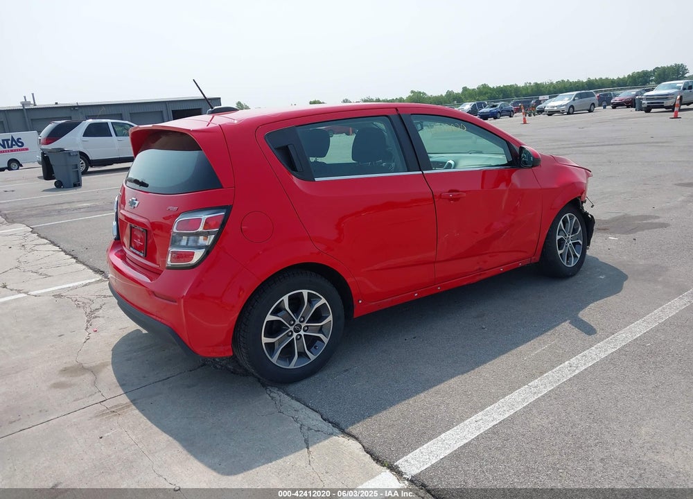 2019 CHEVROLET SONIC VIN: 1G1JD6SBXK4135954