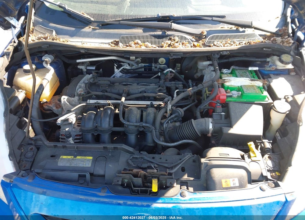 2011 FORD FIESTA VIN: 3FADP4EJ6BM144020