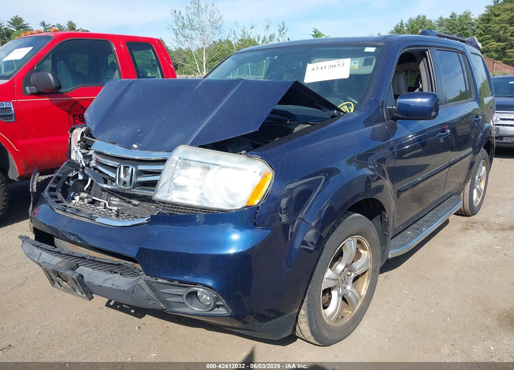 2013 HONDA PILOT EX-L VIN: 5FNYF4H75DB063094