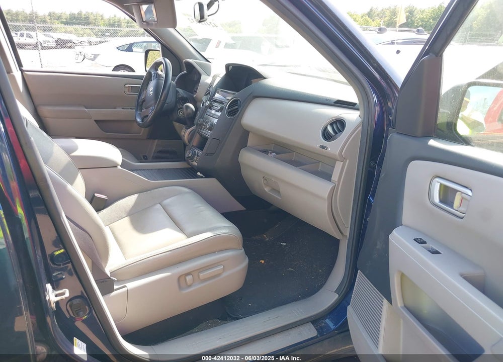 2013 HONDA PILOT EX-L VIN: 5FNYF4H75DB063094