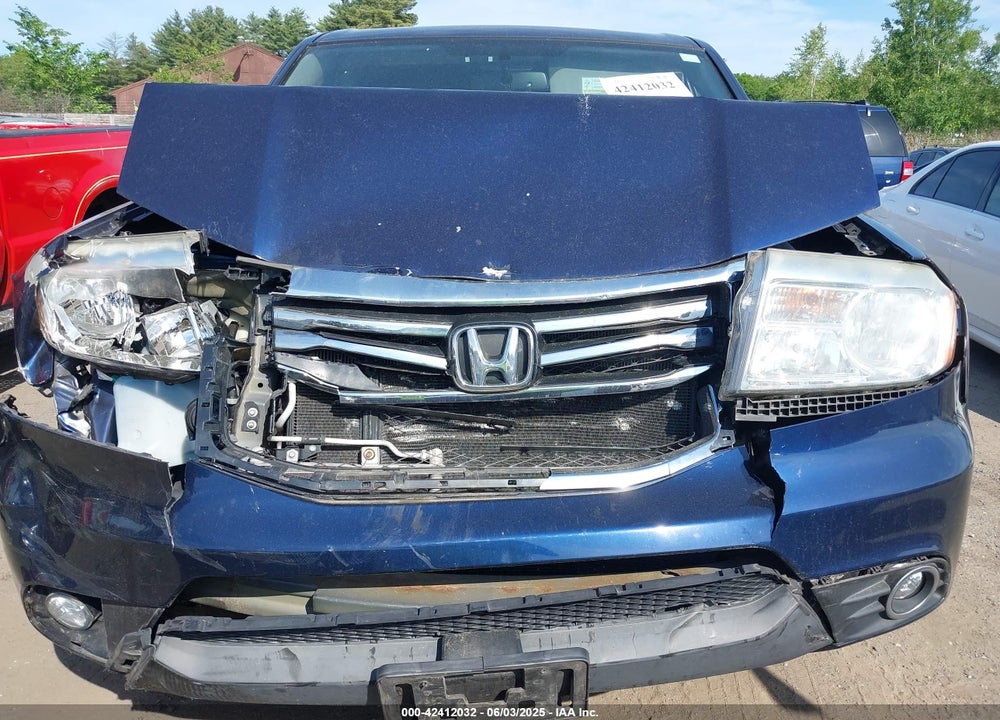 2013 HONDA PILOT EX-L VIN: 5FNYF4H75DB063094