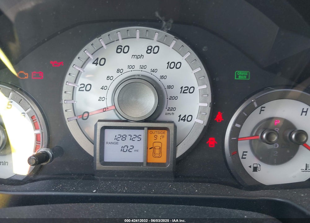 2013 HONDA PILOT EX-L VIN: 5FNYF4H75DB063094