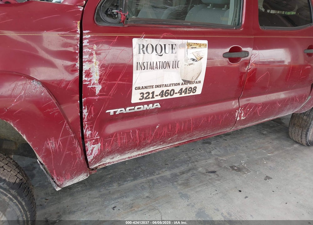 2007 TOYOTA TACOMA PRERUNNER V6 VIN: 3TMJU62N07M037612