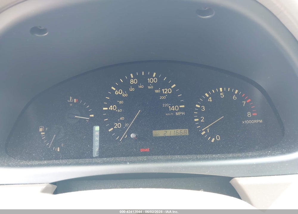 2000 LEXUS RX 300 VIN: JT6HF10U5Y0151624