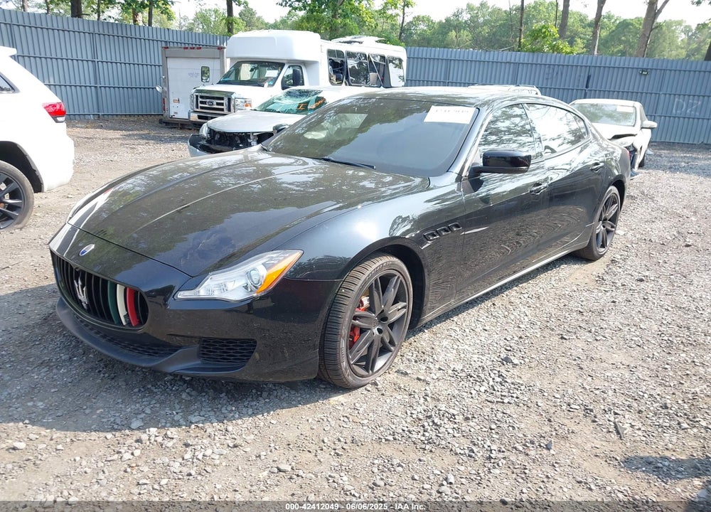 2016 MASERATI QUATTROPORTE VIN: ZAM56RRA4G1181995