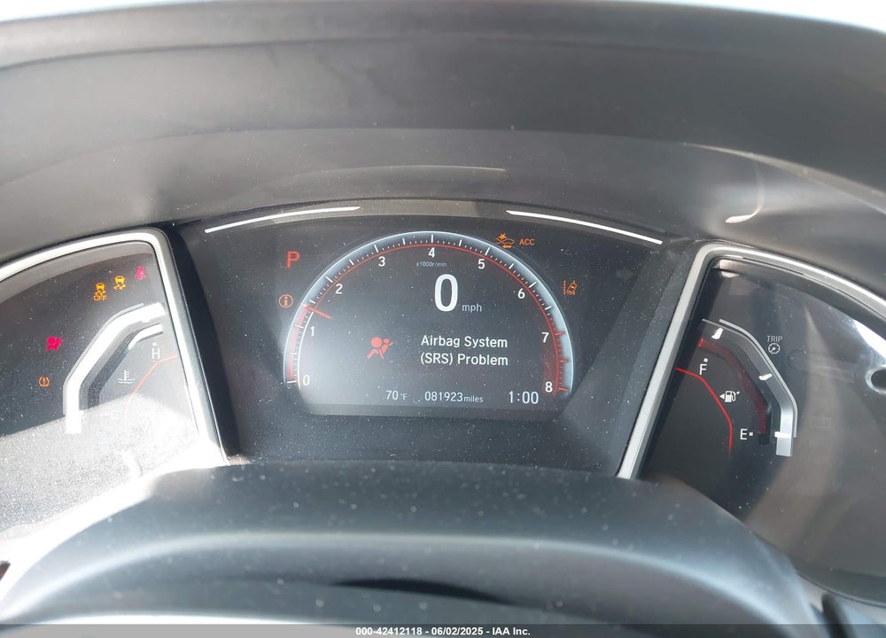 2020 HONDA CIVIC VIN: 2HGFC2F8XLH576190