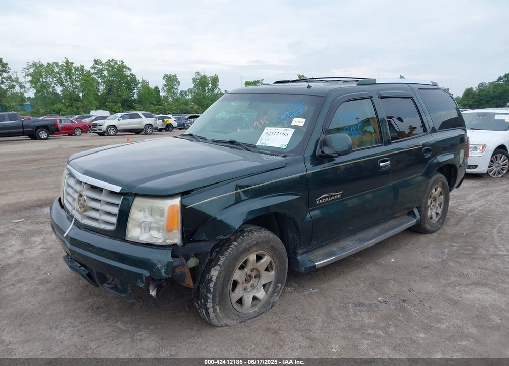 2002 CADILLAC ESCALADE STANDARD VIN: 1GYEK63N92R181764