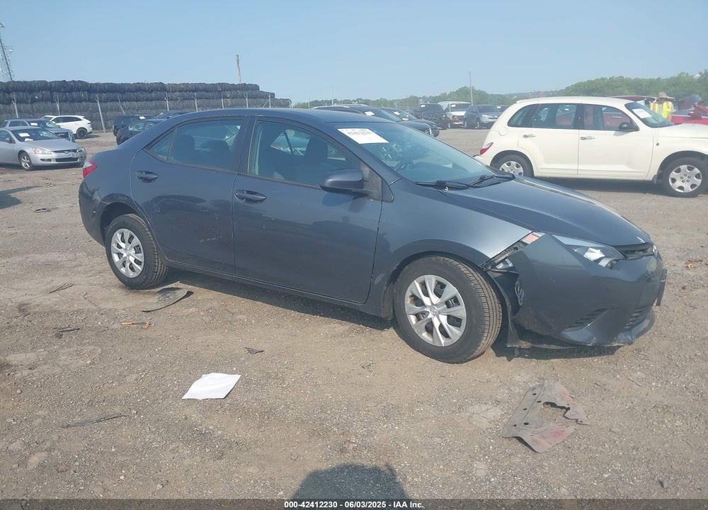2016 TOYOTA COROLLA L VIN: 2T1BURHE3GC601422