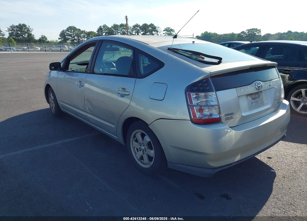 2004 TOYOTA PRIUS VIN: JTDKB20U240043262