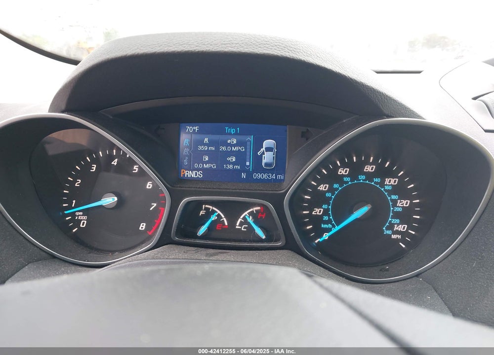 2014 FORD ESCAPE VIN: 1FMCU0F75EUE27224