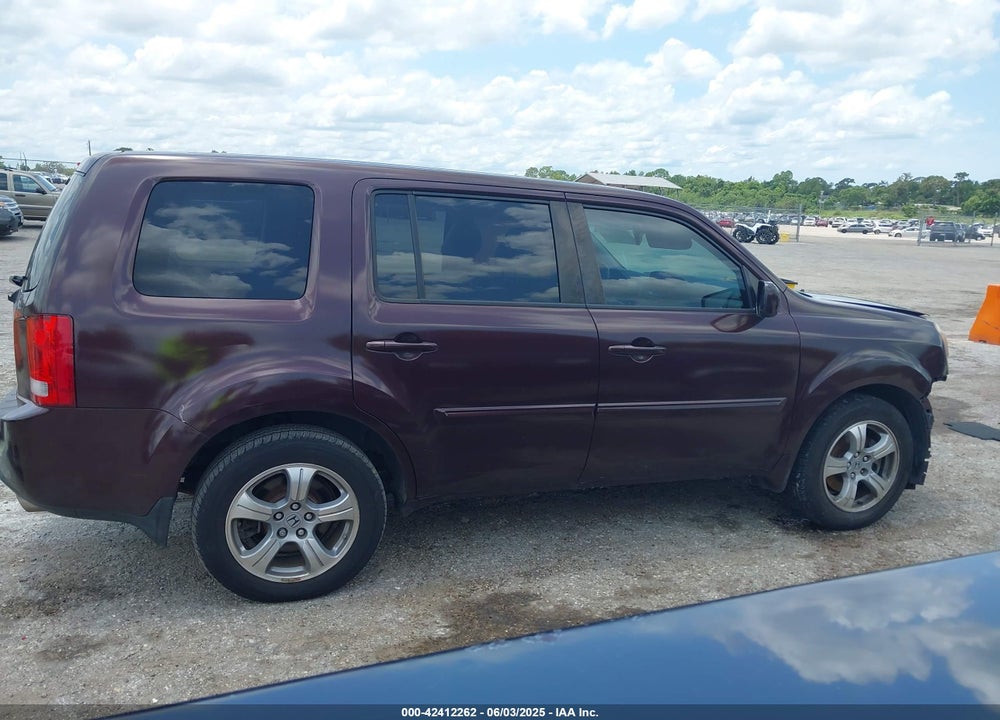 2014 HONDA PILOT VIN: 5FNYF3H51EB008989