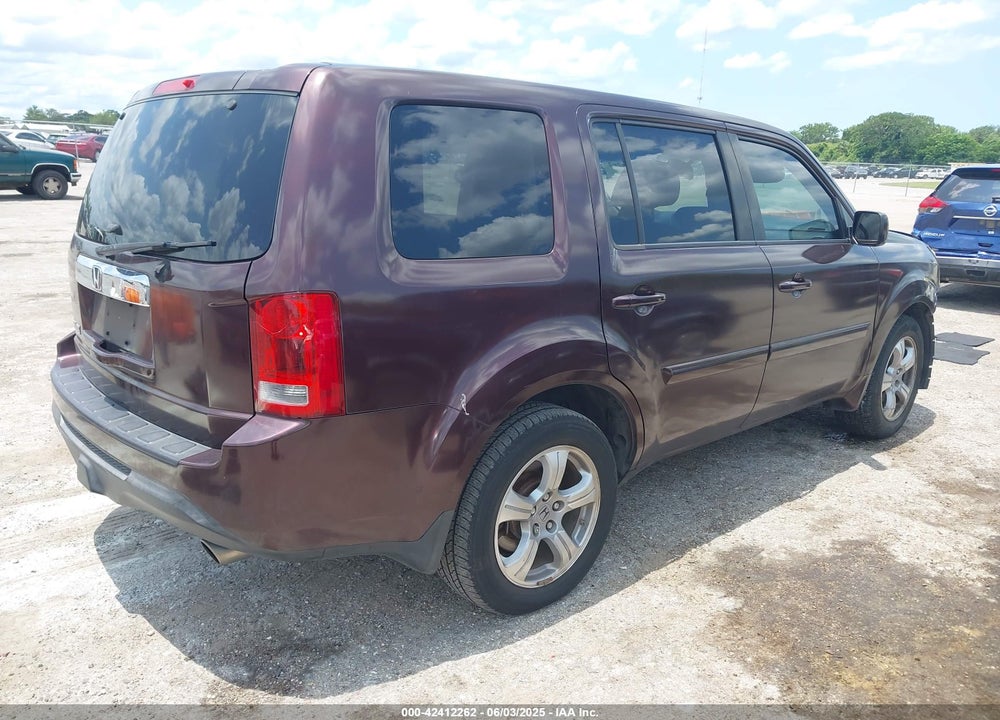 2014 HONDA PILOT VIN: 5FNYF3H51EB008989